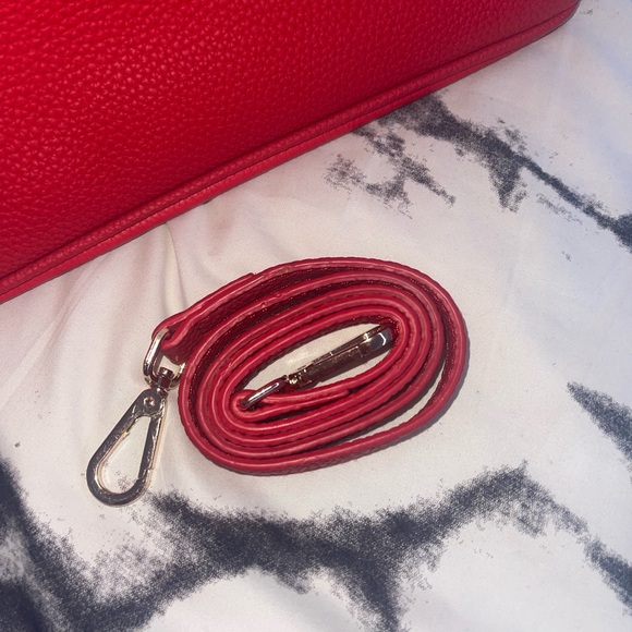 Prada Scarlet Leather Satchel - Picture 9 of 11